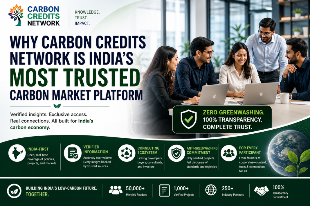 Why carbon credit network