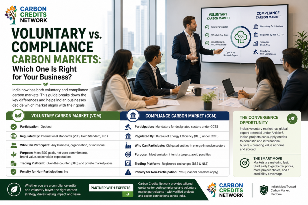 Voluntary vs. Compliance Carbon Markets: Which One Is Right for Your Business?