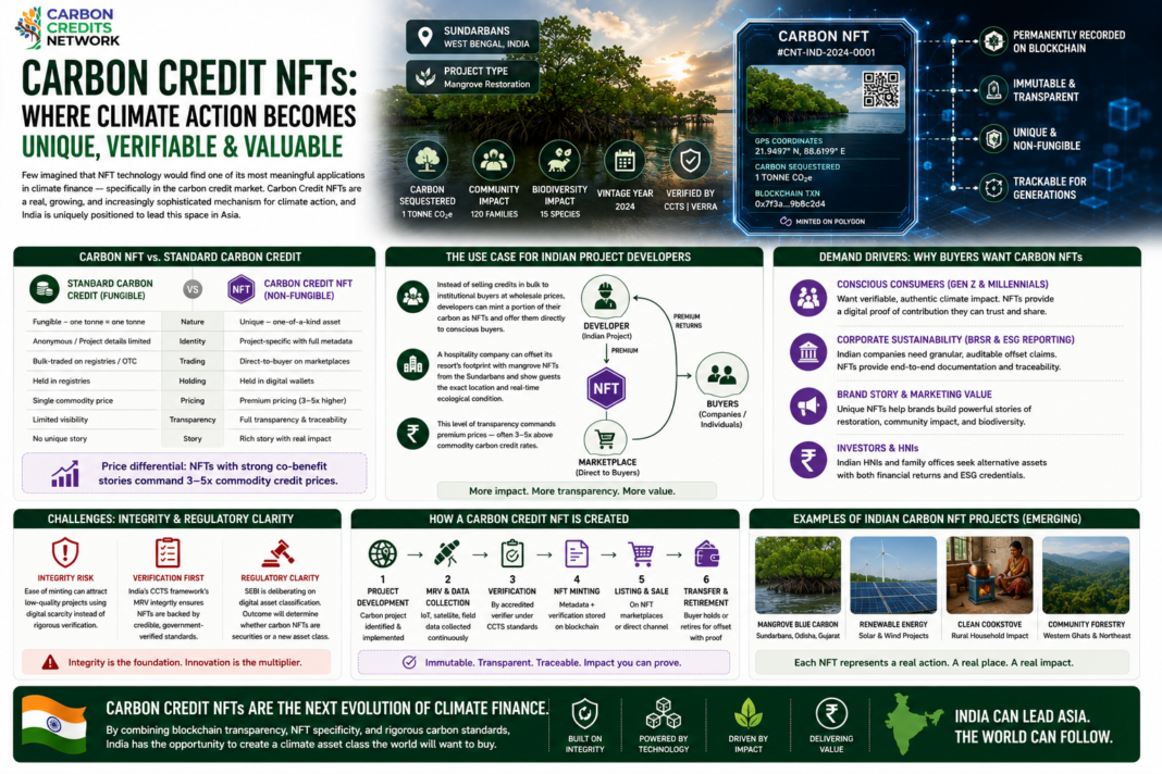 Carbon credit NFTs and India's leadership