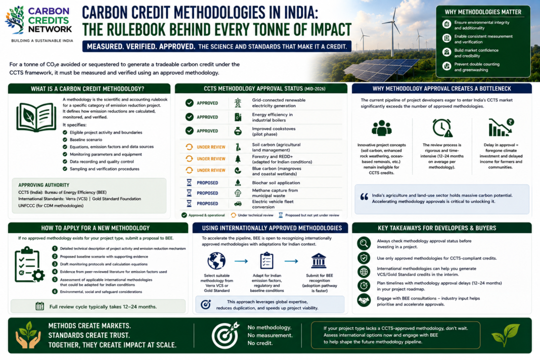Carbon credit methodologies in India explained