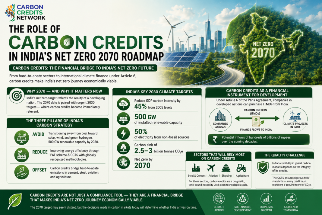 Carbon credits in India's net-zero roadmap