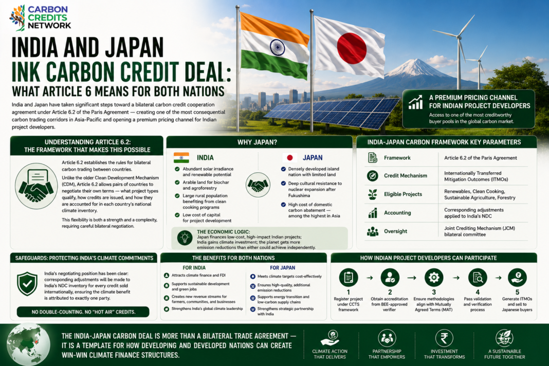 India-Japan carbon credit partnership explained