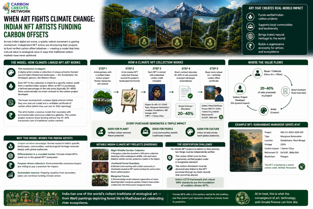 NFTs and carbon offsets in India